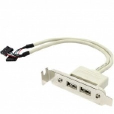 ASIA BRACKET USB 2.0 2 PORT Адаптер USB Bracket 2xUSB2.0 Bulk