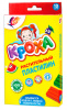 пластилин луч 25с 1556-08 кроха растит. 10цв. 160гр. без стека картон.кор/европод.