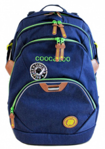 00139156 рюкзак coocazoo evverclevver2 denim blue темно-синий