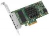 сетевой адаптер dell i350 qp 1gb low profile kit (540-bbdv)
