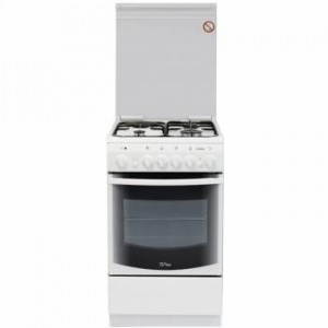 Плита Комбинированная De Luxe 506031.00гэ белый реш.эмаль