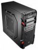 Корпус Aerocool GT черный без БП ATX 1x120mm 2xUSB2.0 audio bott PSU