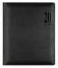 22-081391 еженедельник letts milano a4 искусст. кожа белые страницы черный