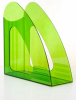лоток вертикальный 731883 прозрачный/зеленый пластик