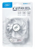 XFAN80L/B Вентилятор Deepcool XFAN 80L/B 80x80x25mm 3-pin 20dB 60gr LED Ret
