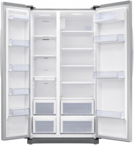 Холодильник Samsung RS54N3003SA/WT серебристый (двухкамерный)