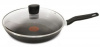 Сковорода Tefal Extra 04165926 круглая 26см покрытие: Powerglide ручка несъемная (с крышкой) черный (9100023395)