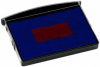 подушка штемпельная colop e/2600/2 пластик корп.:синий автоматический оттис.:синий/красный