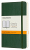 блокнот moleskine classic soft qp611k15 pocket 90x140мм 192стр. линейка мягкая обложка зеленый
