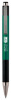 ручка шариков. автоматическая zebra 301a (26344) зеленый d=0.7мм син. черн. сменный стержень резин. манжета