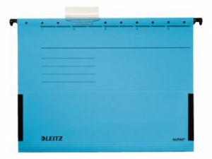 папка подвесная leitz alpha 19860135 a4 синий
