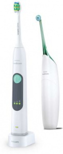 Зубная щетка электрическая Philips Sonicare HX8274/20 + ирригатор белый