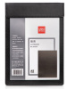 папка-планшет deli 64507black a5 кожа искуственная черный с магн.крышкой