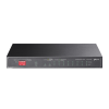 tl-sg1210pp коммутатор/ 10-port gigabit desktop switch with 6-port poe+ and 2-port poe++