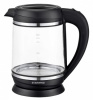Чайник электрический Starwind SKG6760 1.7л. 2200Вт черный (корпус: стекло)