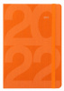22-081851 ежедневник letts block a5 белые страницы фиксирующая резинка оранжевый