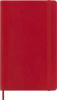 dsf218wn3 еженедельник moleskine academic soft wknt large 130х210мм датир.18мес 208стр. мягкая обложка красный