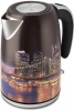 Чайник электрический Polaris PWK 1853CA 1.8л. 2000Вт рисунок (корпус: нержавеющая сталь)