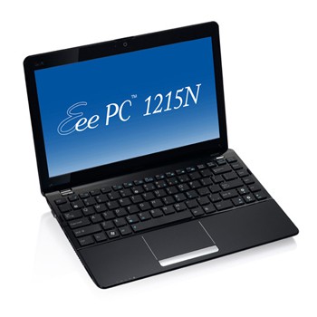 asus eee pc 1215n intel atom d525/3gb/500gb/w7hp черный