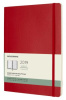 dsf212wn4 еженедельник moleskine classic soft wknt xl 190х250мм 144стр. мягкая обложка красный