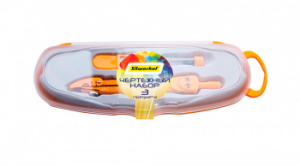 готовальня silwerhof 540124 в компл.:3 предмета