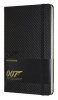 блокнот moleskine limited edition james bond lejbqp060a large 130х210мм 240стр. линейка черный carbon