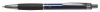 305 064020/к ручка шариковая cello sapphire авт. 0.6мм резин. манжета ассорти синие чернила коробка