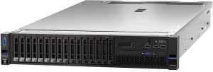 сервер lenovo x3650 m5 1xe5-2620v4 1x16gb 2.5" sas/sata m5210 1x750w o/bay (8871ewg)