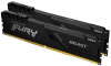 KF426C16BBK2/32 Kingston 32GB 2666MHz DDR4 CL16 DIMM (Kit of 2) FURY Beast Black