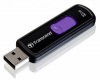 Флеш Диск Transcend 32Gb Jetflash JF500 TS32GJF500 USB2.0 черный/фиолетовый