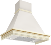 943813 GOOD, Кухонная вытяжка ELIKOR Вилла Луизиана 90П-650-П3Д, бежевый/бук крем+патина золото