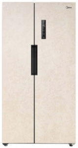 Холодильник Midea MRS518SFNBE2 бежевый (двухкамерный)