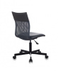 CH-1399/GREY Кресло Бюрократ CH-1399 серый Or-17 эко.кожа/сетка крестов. металл