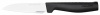 Нож кухонный Fiskars Hard Edge (1051762) стальной для чистки овощей и фруктов лезв.109мм прямая заточка черный
