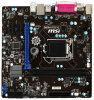 MSI B85M-P33 V2 (Socket 1150, intel B85,All Solid CAP,2DDR3, 1PCIe x16, 2PCIe x1,4SATA 6Gb/s,4USB3.0,GbE LAN,D-SUB, DVI ,LPT, mATX
