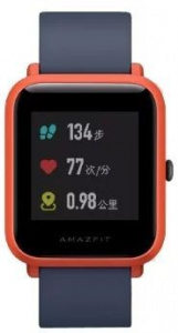 смарт-часы amazfit bip 1.28" оранжевый (uyg4022rt)
