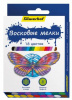 восковые мелки silwerhof 884169-18 бабочки круглые 18цв. дл.89ммд.8мм картон.кор./европод.