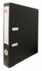 папка-регистратор deli e39593black a4 50мм полипропилен/бумага черный мет.окант. разборная смен.карм. на кор.