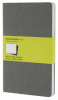 блокнот moleskine cahier journal ch318 large 130х210мм обложка картон 80стр. нелинованный серый (3шт)
