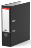 папка-регистратор erich krause business 49452 a4 80мм картон черный без. окант. вместимость 500 листов смен.карм. на кор.