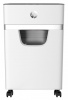 2803 шредер hp oneshred 15cc белый с-4 фрагменты 15лист. 20лтр. скрепки скобы пл.карты