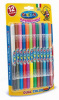 фломастеры carioca bi-color 42265 24цв. двусторонние (12шт.)