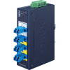 коммутатор/ planet ifb-244-slc industrial 2-channel optical fiber bypass switch w/ 4x lc single mode (-40~75 c, dual 9~48v dc/24v ac)