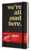 dal12dc3y21 ежедневник moleskine le alice in wonderland large 130х210мм обложка текстиль 400стр. черный
