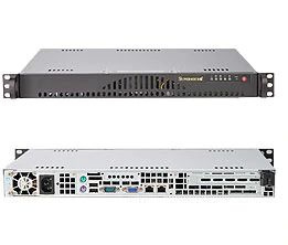 cse-512l-200b корпус 1u, atx 12''x9.6'', internal 2x3.5'' sas/sata, 1xfh, 426x43x356mm, 200w