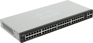 sf220-48-k9-eu коммутатор 48-портовый sf220-48 48-port 10/100 smart plus switch