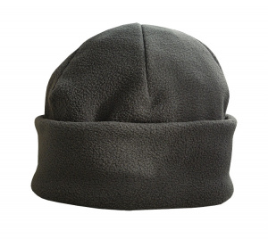 Флисовая шапка с отворотом