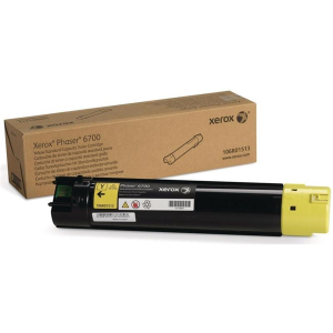 картридж лазерный xerox 106r01513 желтый для xerox phaser 6700