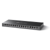 tl-sg116p коммутатор/ 16-port gigabit desktop switch with 16-port poe+