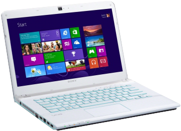 sony vaio sve-14a2v6r/w